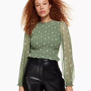 NWOT Aritzia Wilfred Tempest Blouse